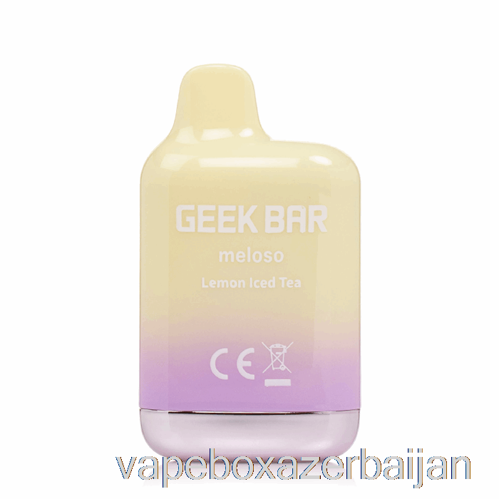 Vape Box Azerbaijan Geek Bar Meloso MINI 1500 Disposable Lemon Ice Tea